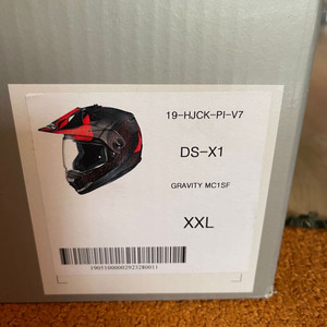 HJC DS-X1 풀커버 신품헬멧 외 용품 XXL사이즈