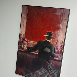 째즈바남자 그림액자 대형그림 인테리어액자 그림 액자 팜
