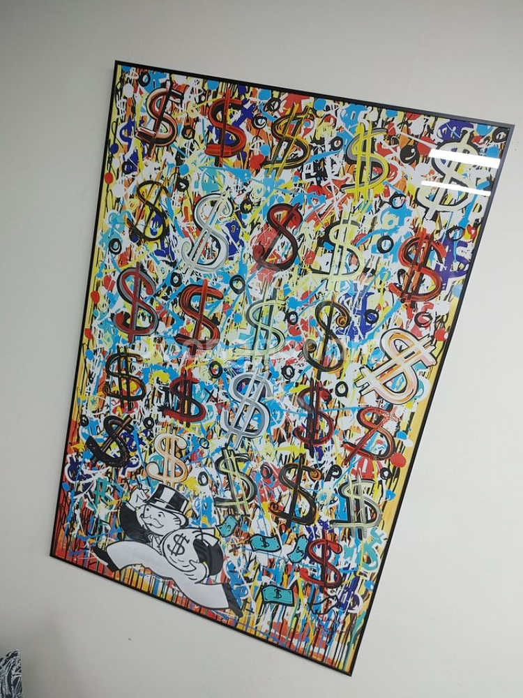 달러 팝아트그림 팝아트액자 그림액자 대형그림 그림 팜--1