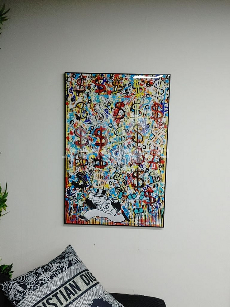 달러 팝아트그림 팝아트액자 그림액자 대형그림 그림 팜--5