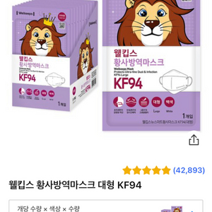 웰킵스 대형 KF94