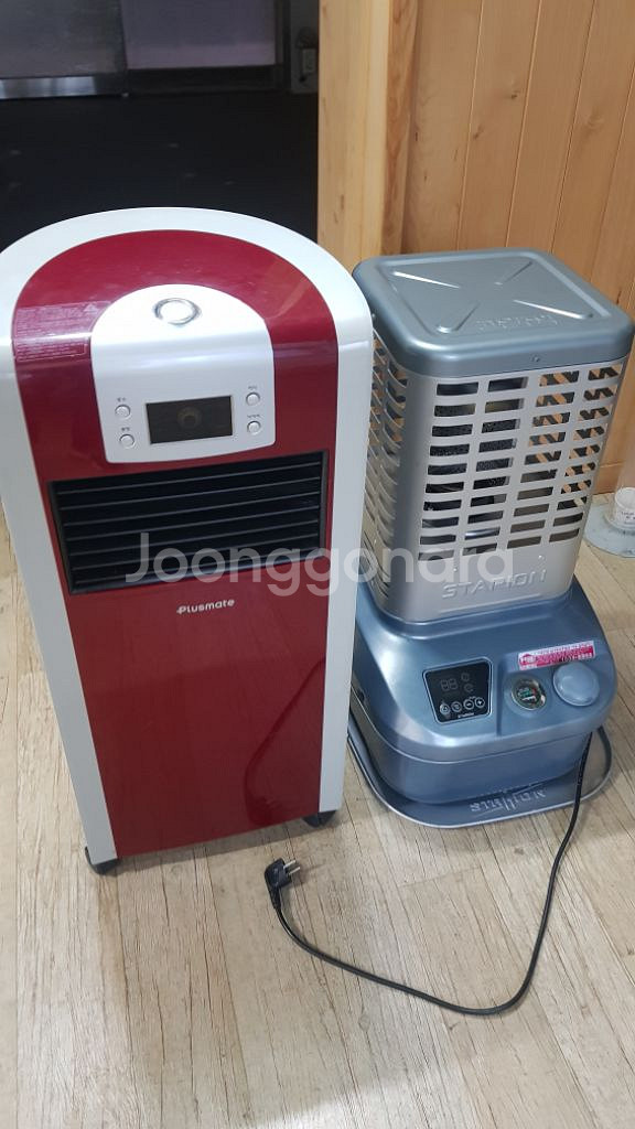석유난로+전기온풍기--0