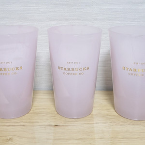 스타벅스 체리블라썸 핑크 마블 글라스 컵