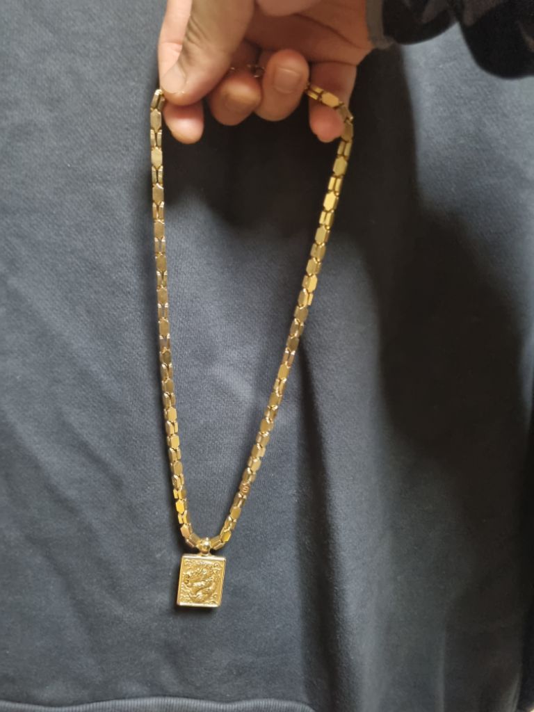 18k남자금목걸이20.69돈 | 중고나라 - 안심되는 중고거래