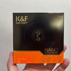 K&F 블랙 미스트 디퓨전 필터 67mm