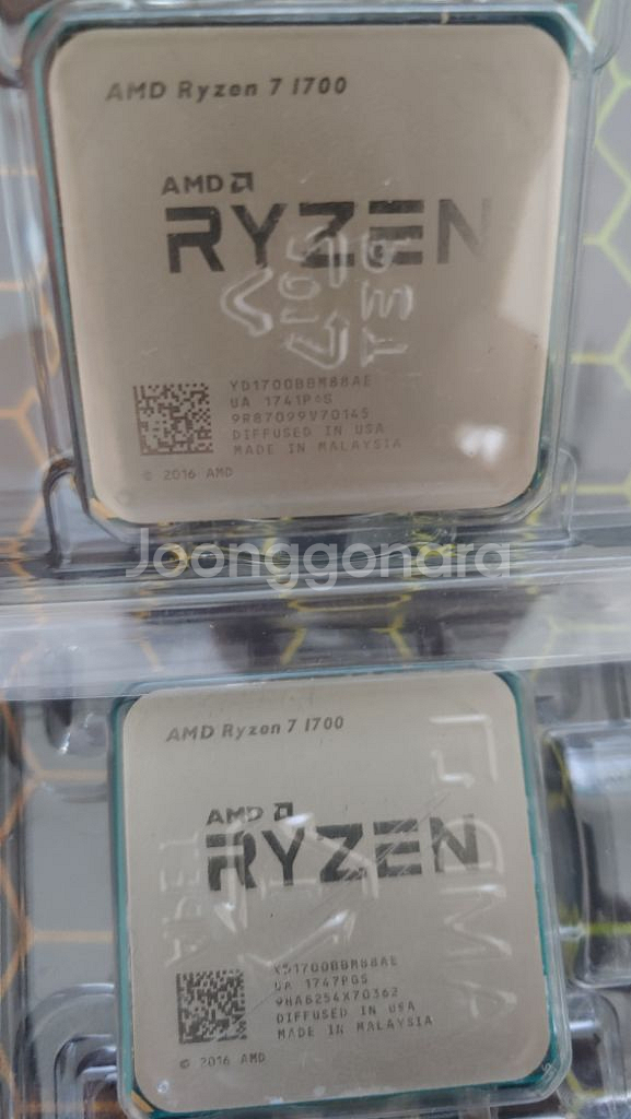 라이젠1700 AMD CPU--0
