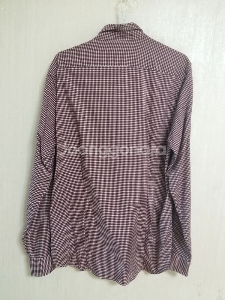 남성 마이클코어스 슬림핏 체크셔츠(새상품.스판95)--5