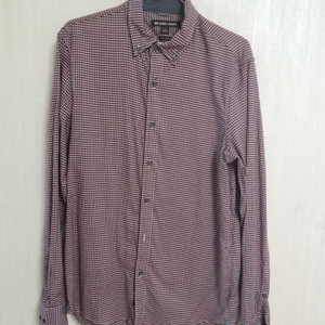 남성 마이클코어스 슬림핏 체크셔츠(새상품.스판95)