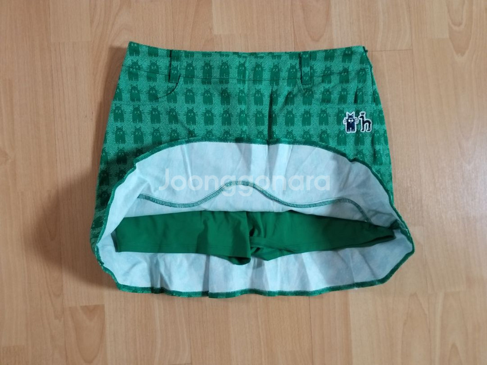 여성 피터젠슨 헤지스골프 골프치마 (새상품.스판27)--1