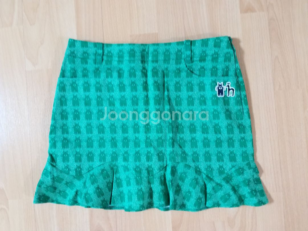 여성 피터젠슨 헤지스골프 골프치마 (새상품.스판27)--6