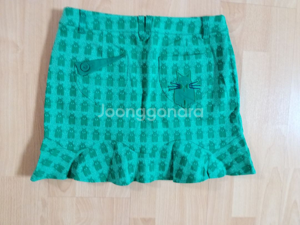 여성 피터젠슨 헤지스골프 골프치마 (새상품.스판27)--5