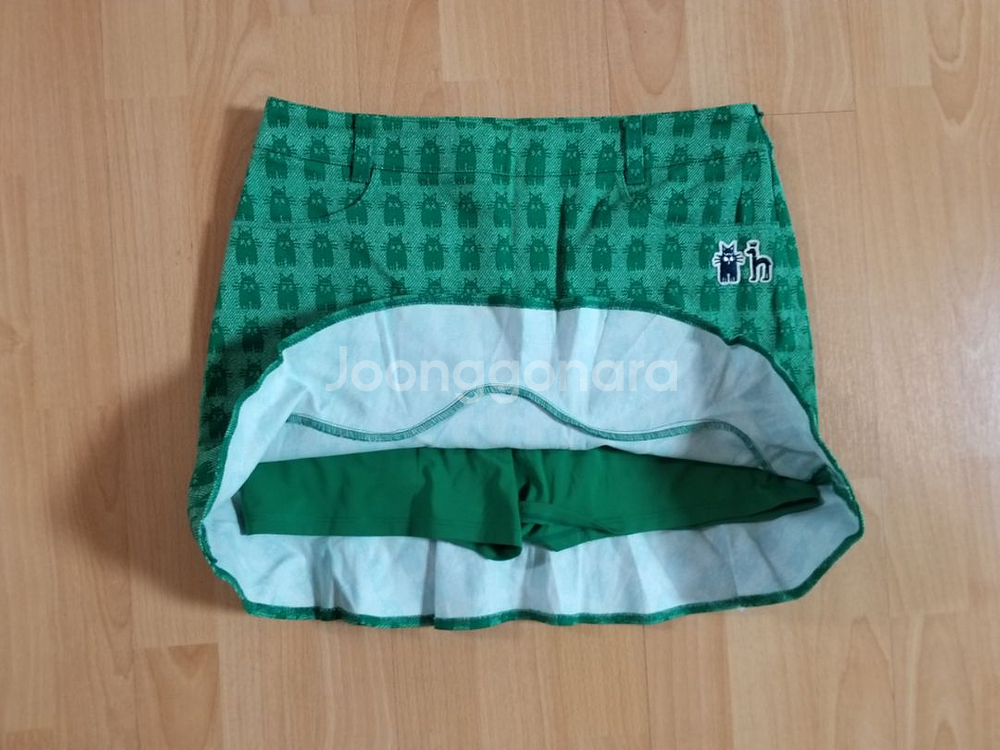 여성 피터젠슨 헤지스골프 골프치마 (새상품.스판27)--7