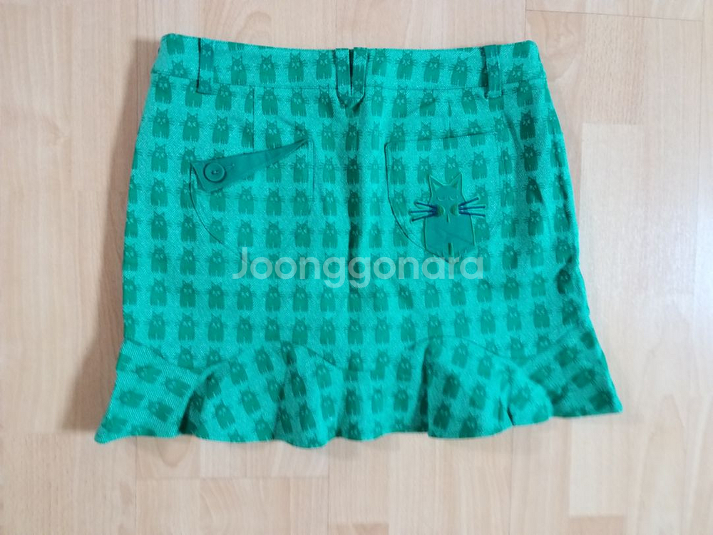 여성 피터젠슨 헤지스골프 골프치마 (새상품.스판27)--9