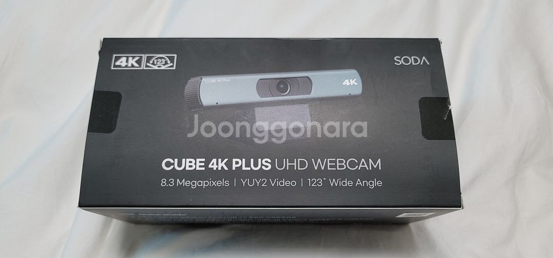 CUBE 4K Plus 웹카메라 팝니다.--3