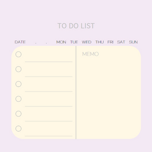 to do list떡메모지 판매합니다(새상품)