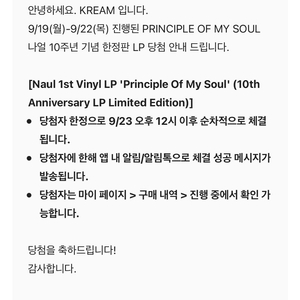 나얼 10주년 LP판