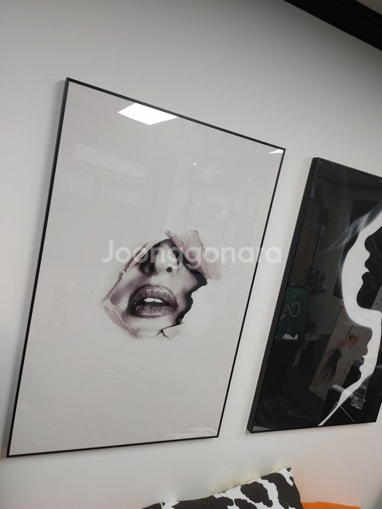 연인그림 사랑그림 그림액자 대형그림 인테리어액자 팜--8