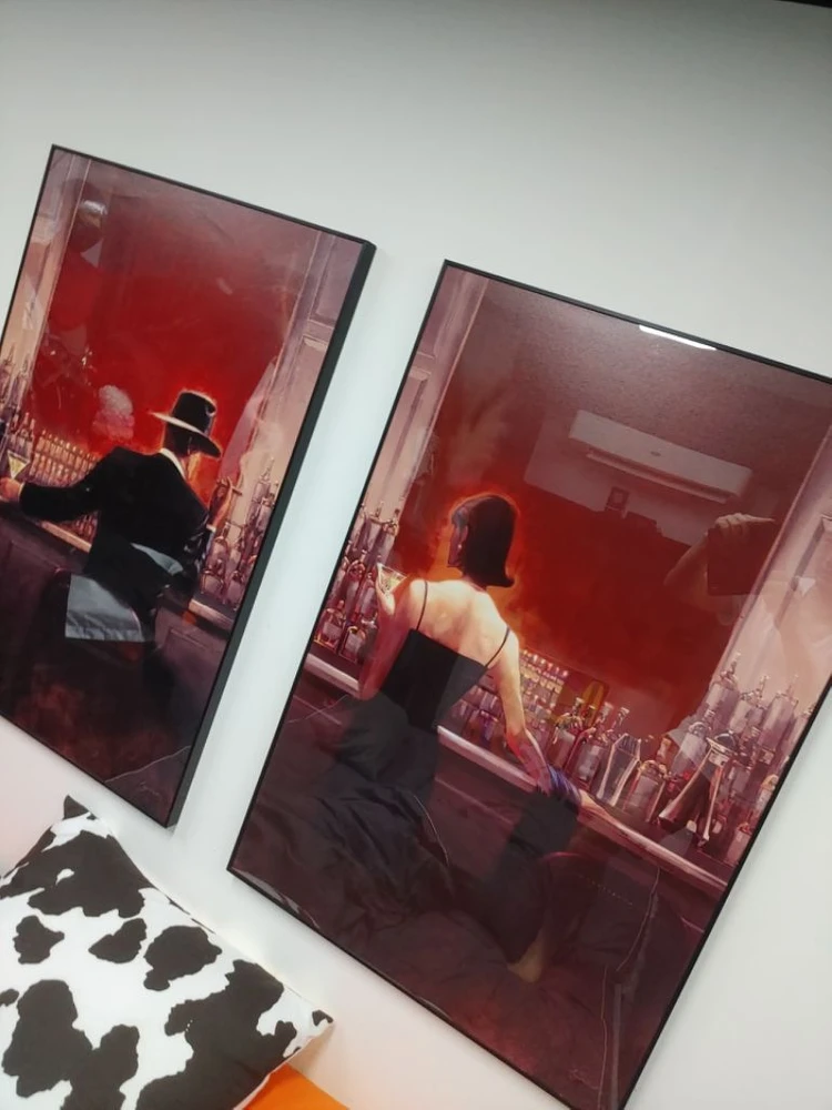 째즈바연인 사랑 그림액자 대형그림 인테리어액자 그림 팜 이미지