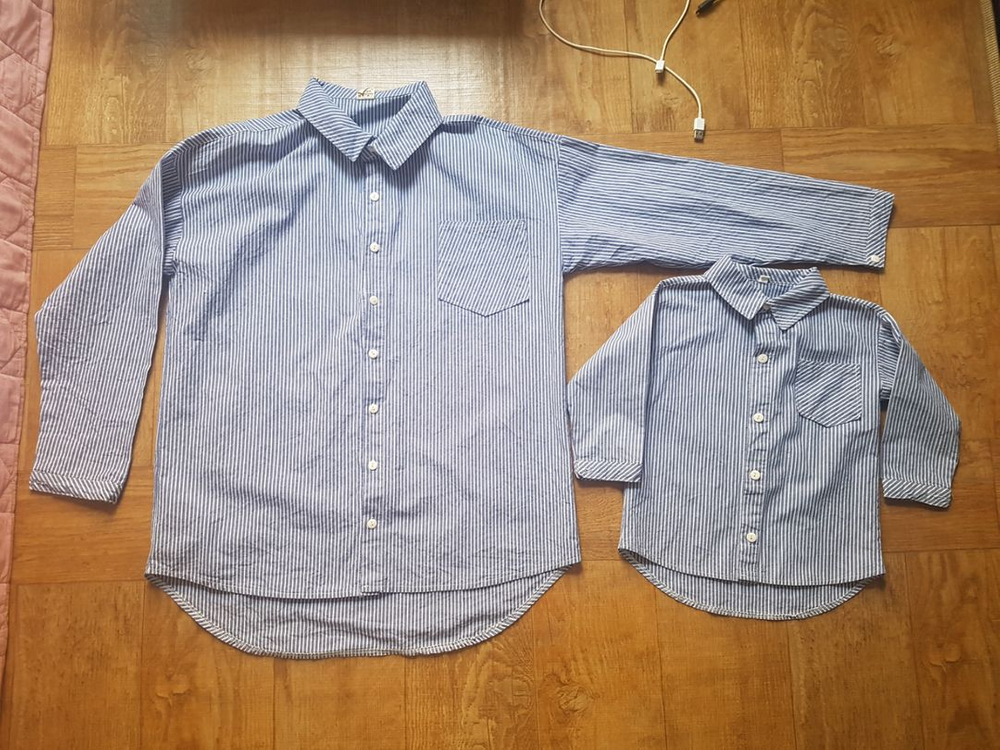 엄마랑 커플 7부 미니마우스 스팽글셔츠--1