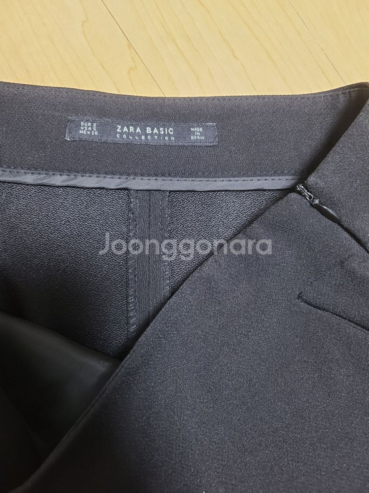 자라 와이드팬츠--1