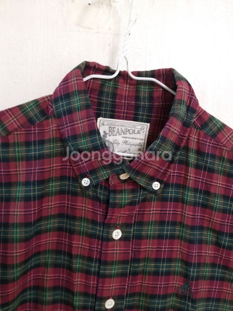 여성 빈폴 가을 겨울 체크셔츠 (박시95)--2