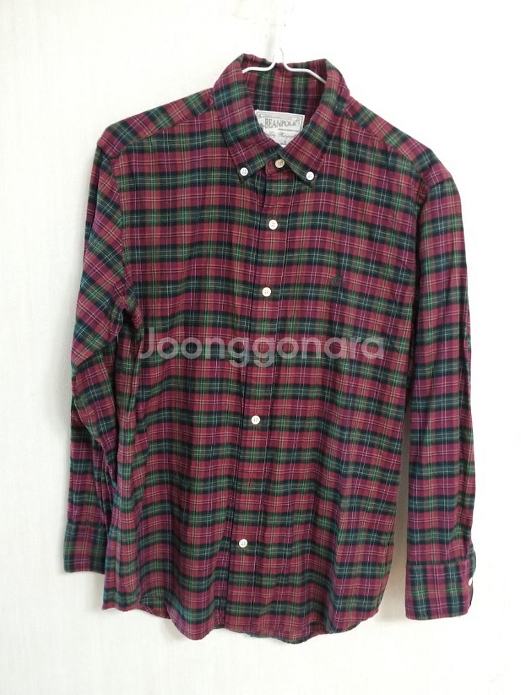 여성 빈폴 가을 겨울 체크셔츠 (박시95)--6