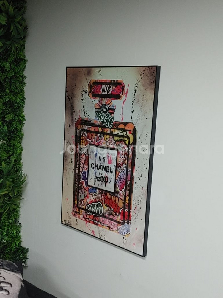샤넬향수 샤넬넘버5 그림액자 대형그림 인테리어액자 팜--5