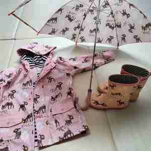 해즈 우비,우산,장화 세트