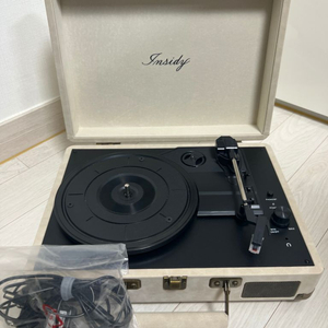 레트로 블루투스 턴테이블