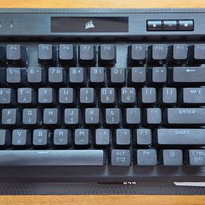 커세어 k70 rgb tkl 챔피언 저소음적축 풀박스