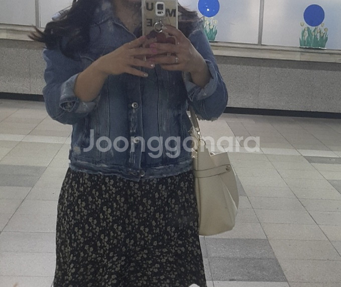 (정품)자라 청자켓--1