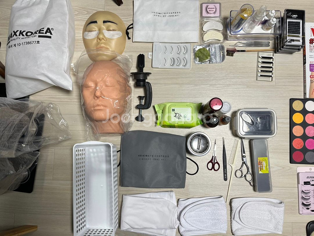 미용사 메이크업 자격증 실기 재료--0