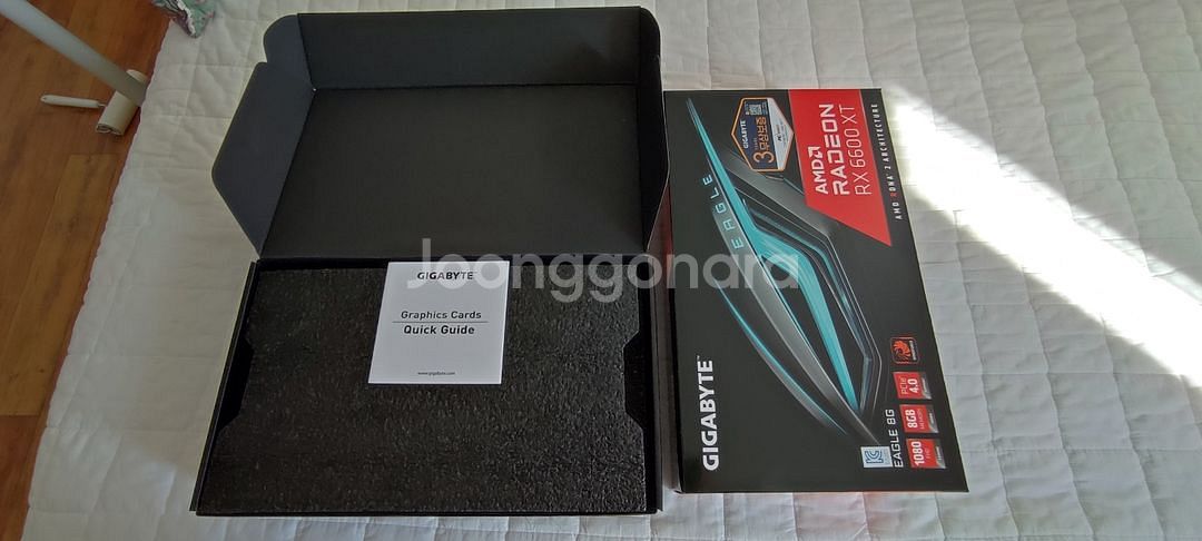 기가바이트 6600xt 이글 gigabyte--1