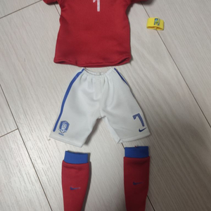 박지성 2010 남아공 월드컵 홈 피규어 유니폼