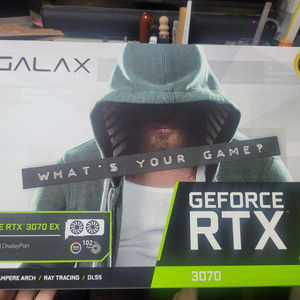갤럭시 RTX 3070 EX 풀박스 팝니다.