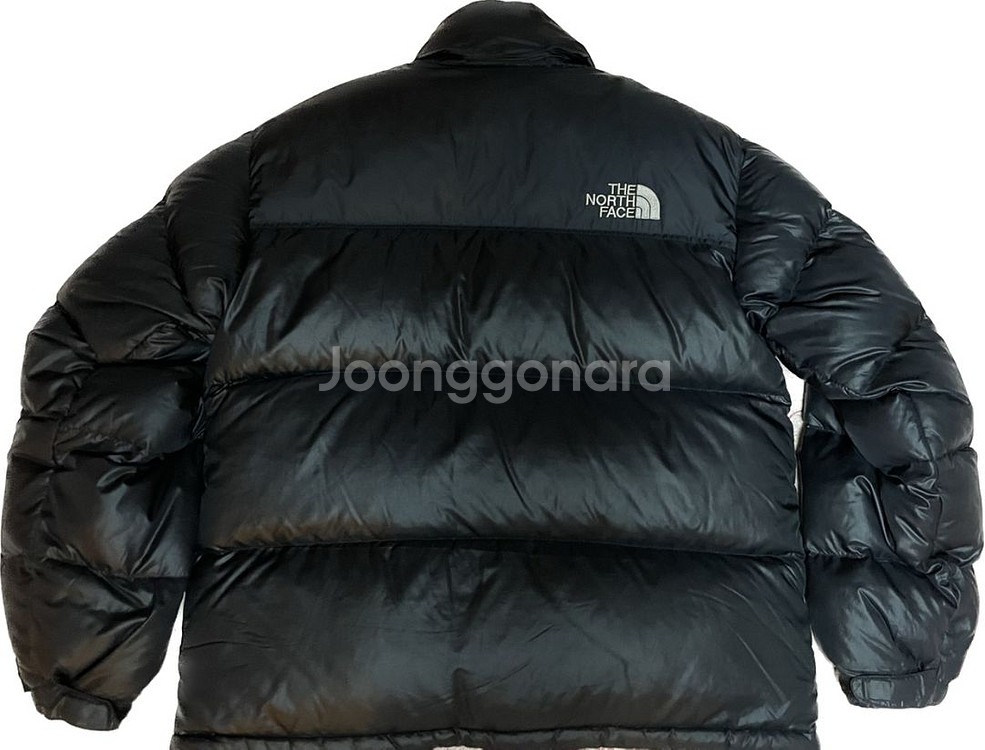노스페이스 눕시 패딩 올블랙 700필--1