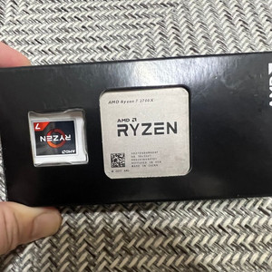AMD CPU 라이젠7 2700X 쿨러 포함