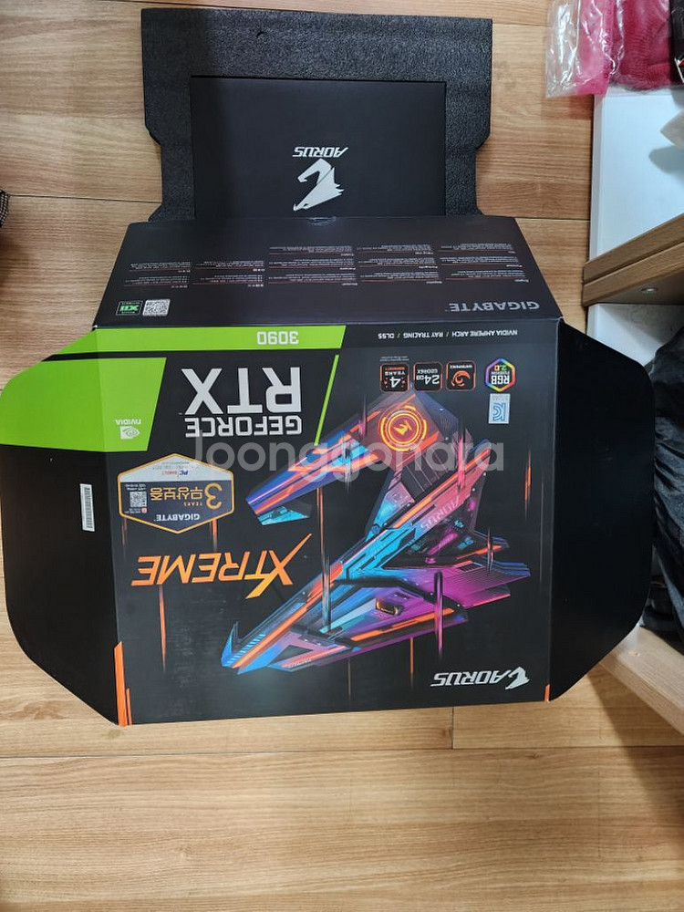 Gigabyte RTX3090 Aorus ex(수냉)--0