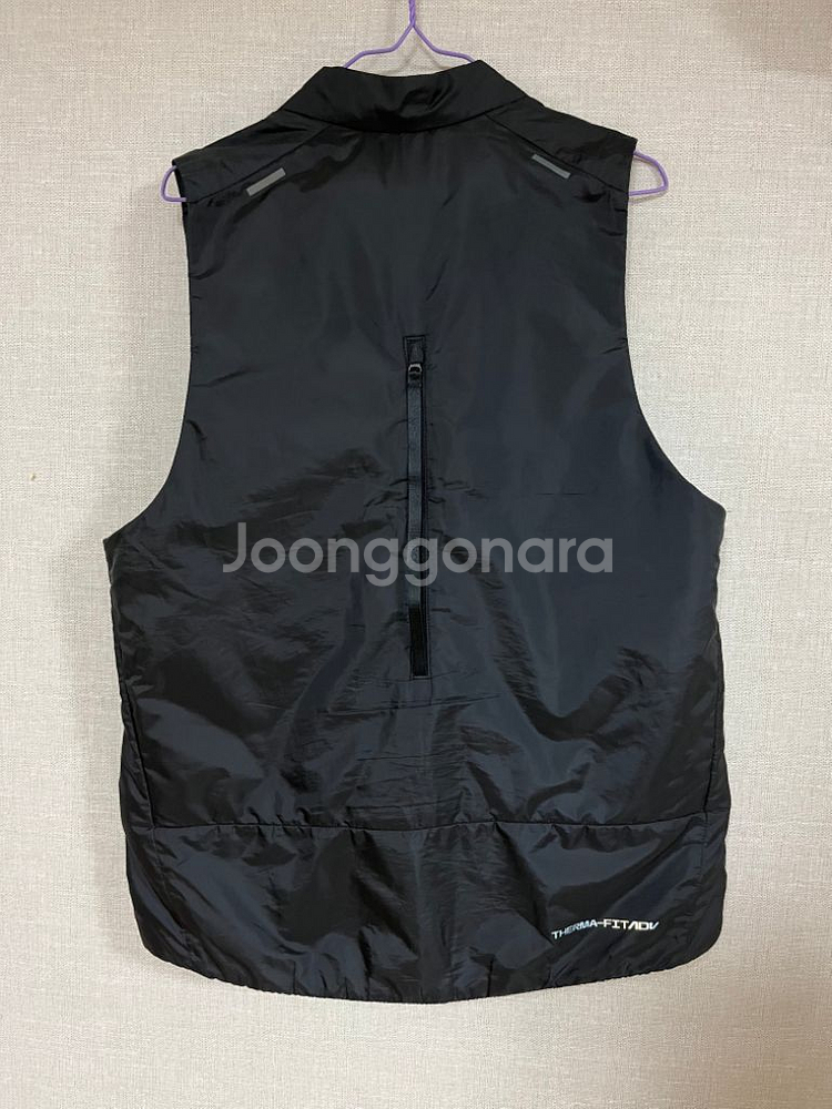 나이키 남성 써마핏 ADV 리펠 다운 러닝복 조끼 패딩--1