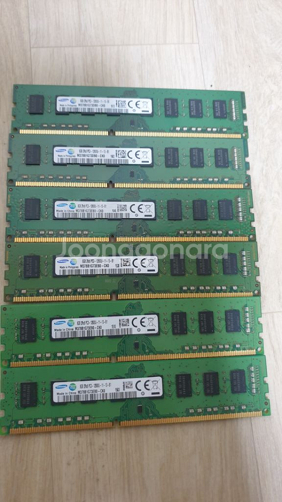 DDR3 8G, 4G, 2G, 1G (개별가격) | RAM/VGA/SOUND | 중고나라