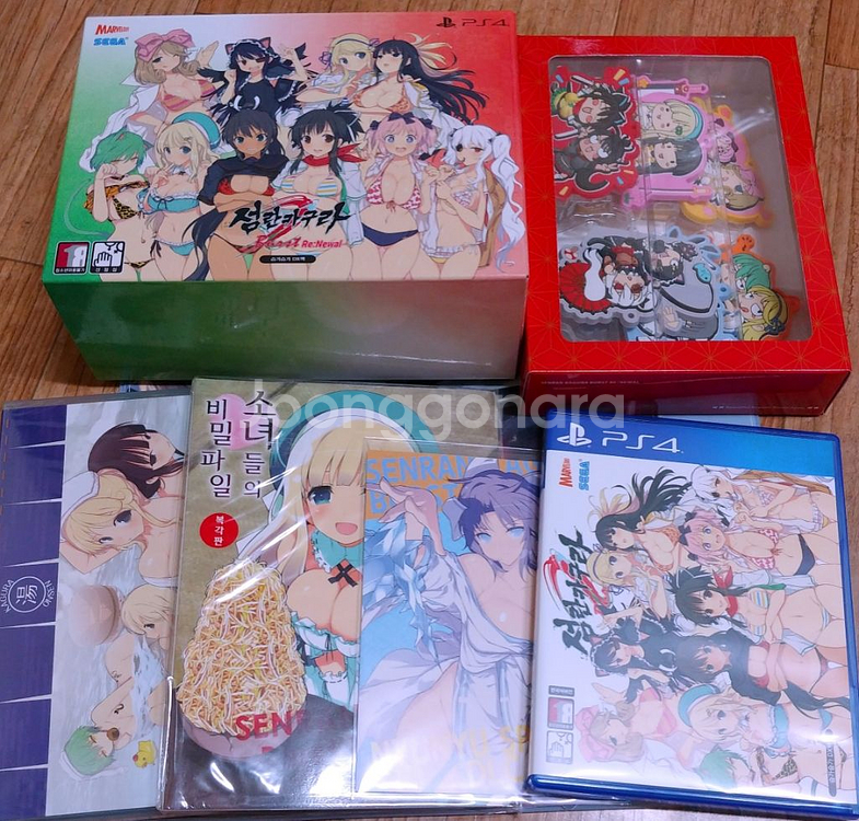 PS4 섬란카구라 버스트리뉴얼DX 중고팜다!(택배포)--0