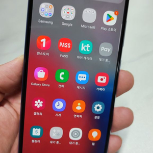 a52s kt공기기 팝니다 바이올렛 128gb