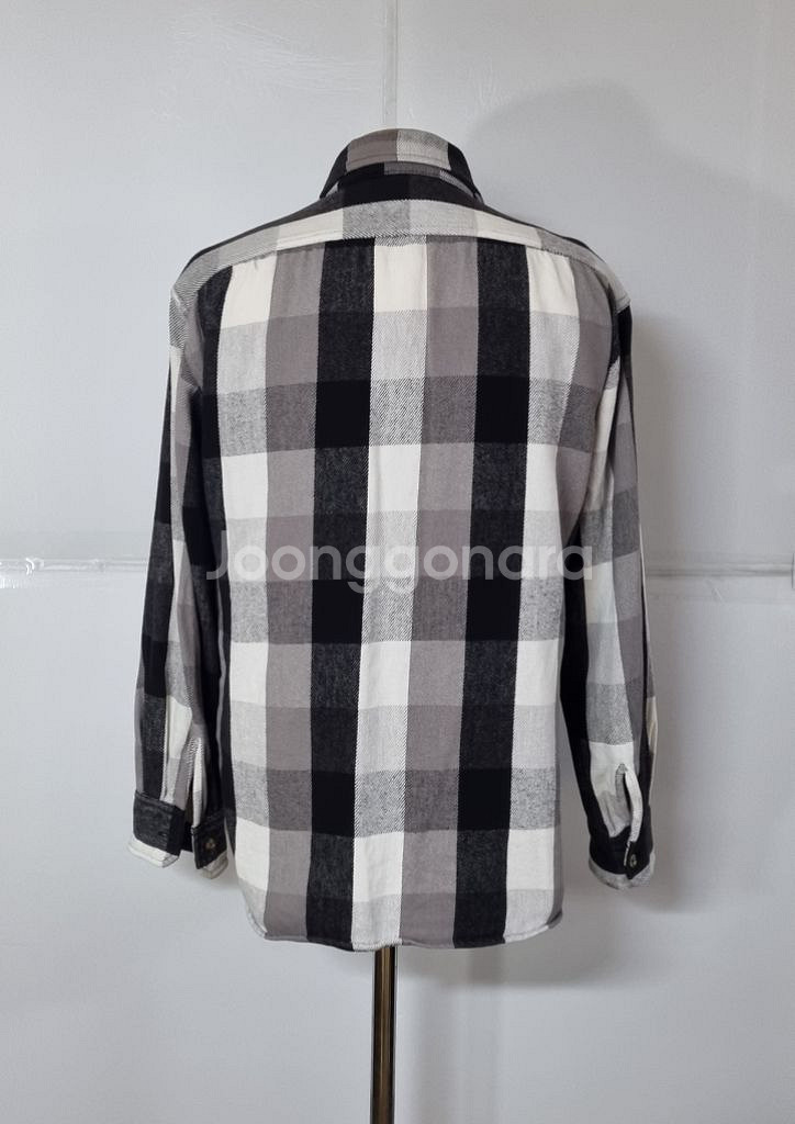 95)칼하트CARHARTT 코튼체크셔츠셔츠남방--2