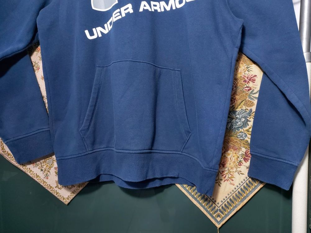 M 언더아머 루즈핏 기모 후드티 상태A--2