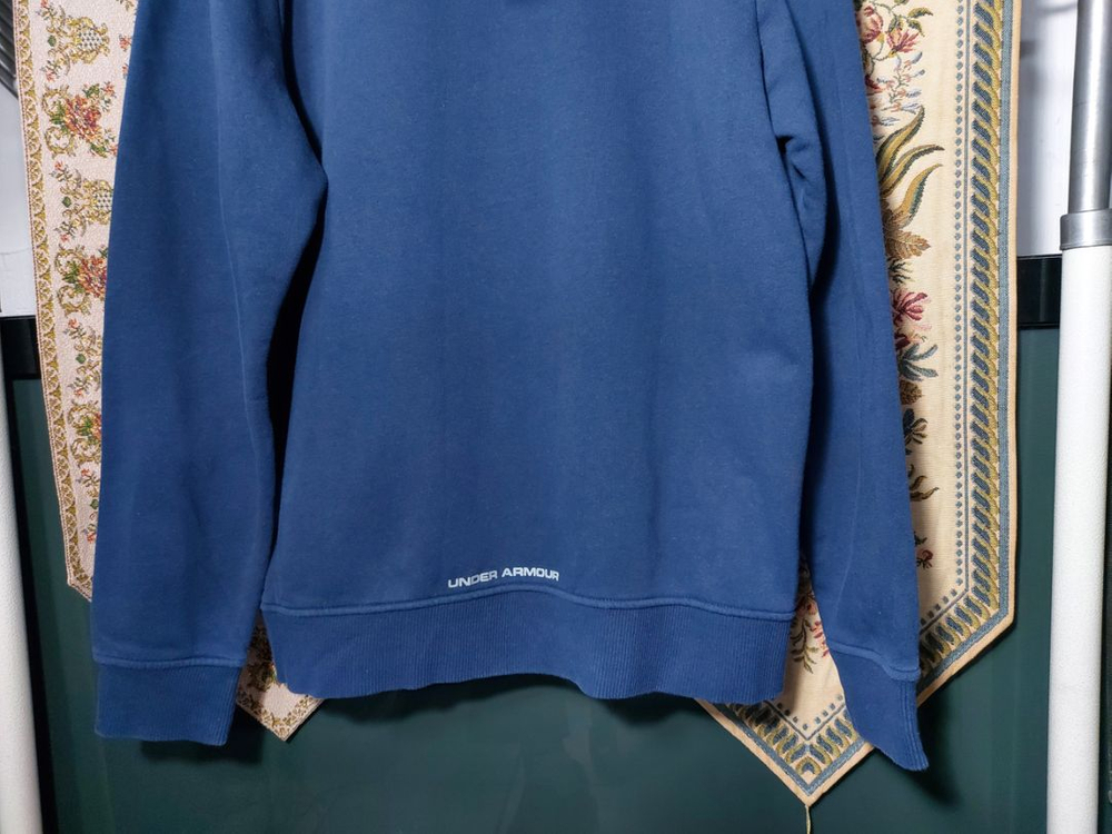 M 언더아머 루즈핏 기모 후드티 상태A--4