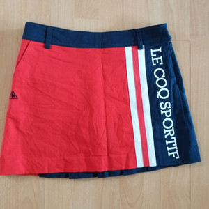 여성 르꼬끄스포르티브 봄.가을 골프치마 (스판28)