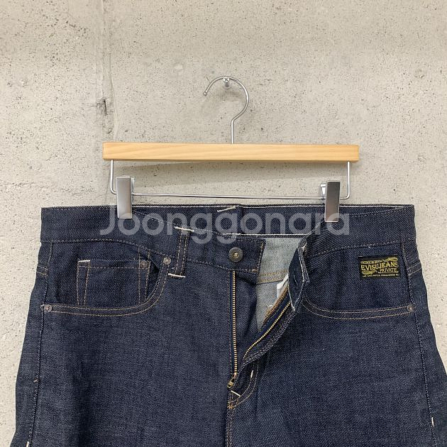 34 에비수 NO.5 자수 백프린팅 반바지 92638--2