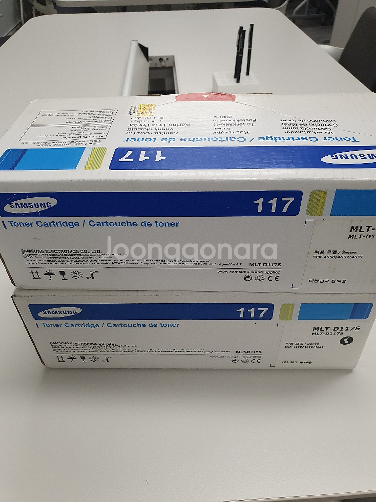 삼성 MLT D117 미개봉 정품 토너 팝니다--0