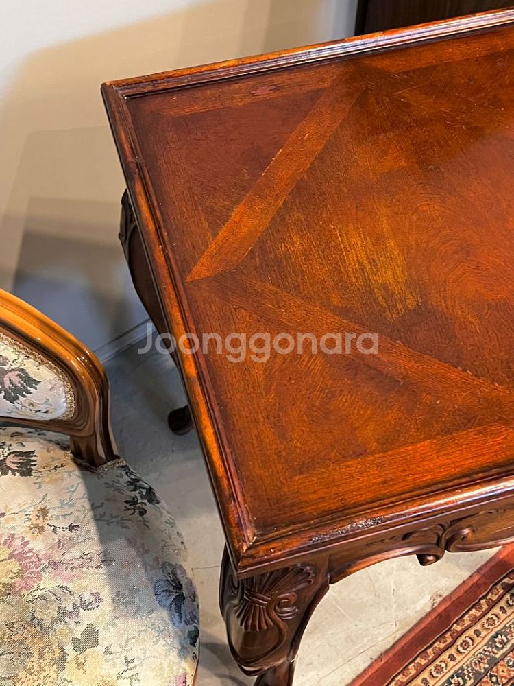 엔틱티테이블,엔틱협탁,빈티지가구,코너협탁--2