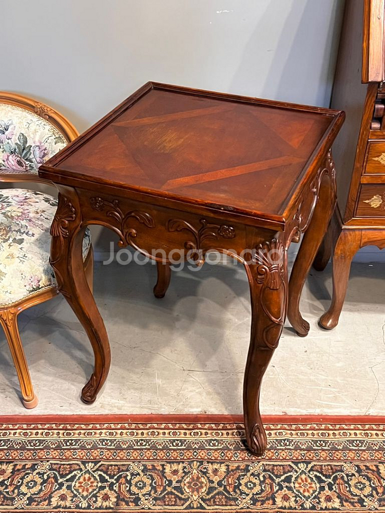 엔틱티테이블,엔틱협탁,빈티지가구,코너협탁--6